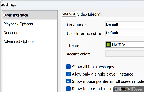 DirectX - Screenshot of NVIDIA 3D Vision Video Player