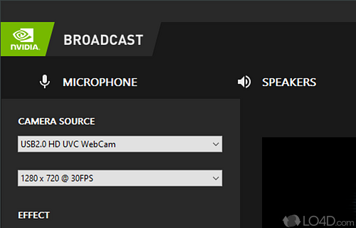 Take your live-streaming to another level  - Screenshot of Nvidia Broadcast