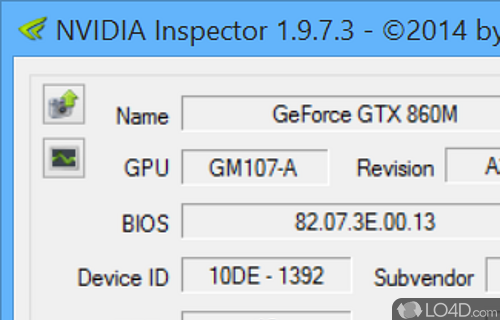 NVIDIA Inspector Screenshot