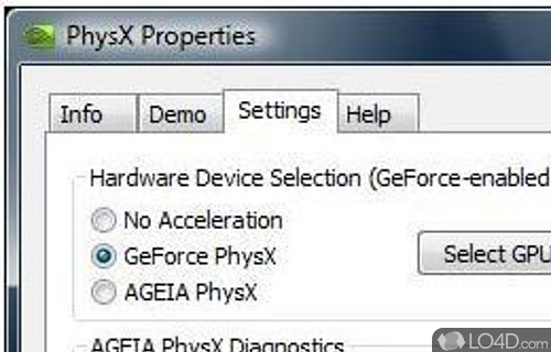 NVIDIA PhysX Screenshot