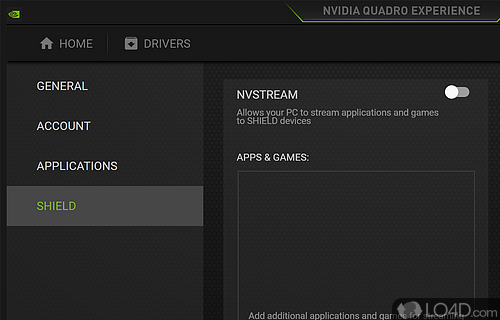 Nvidia Quadro Experience screenshot