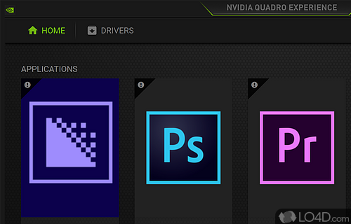 Nvidia Quadro Experience Screenshot