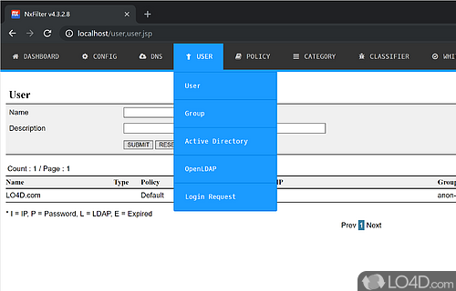 NxFilter 4.6.7.4 for windows instal