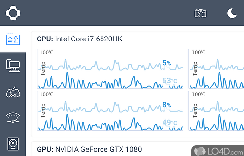 Monitor your system - Screenshot of NZXT CAM