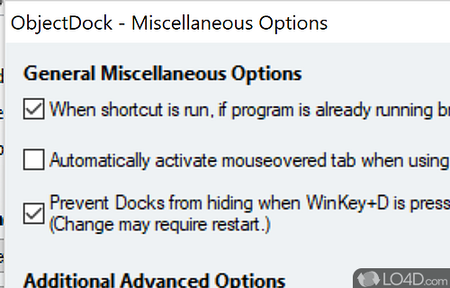 Slick replacement for your taskbar - Screenshot of ObjectDock