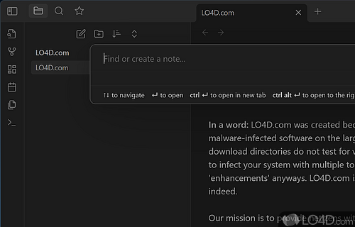 Graph view, plugin customizations, and killer features - Screenshot of Obsidian Notes