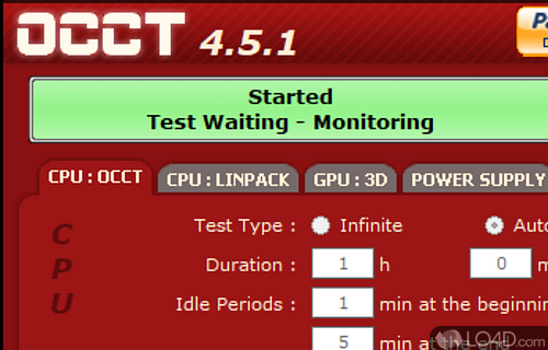 Gpu:3d - Screenshot of OCCT