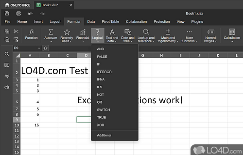A promising Office substitute - Screenshot of Onlyoffice