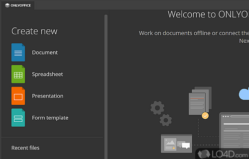 Onlyoffice Desktop Home Screenshot