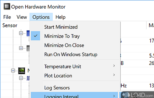 Other Benefits - Screenshot of Open Hardware Monitor