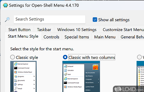 Classic Shell - Start menu and other Windows enhancements