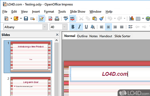 Draw - Screenshot of Apache OpenOffice