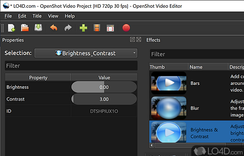 An excellent app for creating HD-quality videos - Screenshot of OpenShot Video Editor