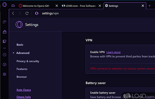 Download Opera GX (Gaming Edition) Offline Installer (64-bit, 32