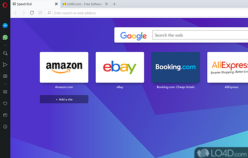 Opera Portable Screenshot