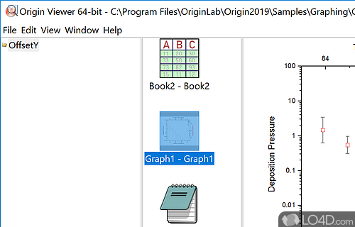 Free Origin Viewer - View and copy the contents of an Origin Project (OPJ)