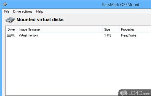 PassMark OSFMount 3.1.1002 for android instal