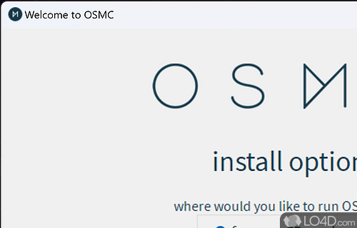 ภาพหน้าจอ OSMC (RASPBMC)