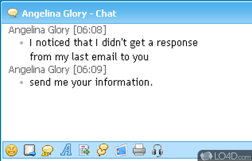 Outlook LAN Messenger Screenshot