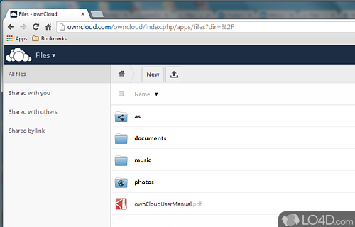 Screenshot of ownCloud - Hassle-free installation and initial configuration