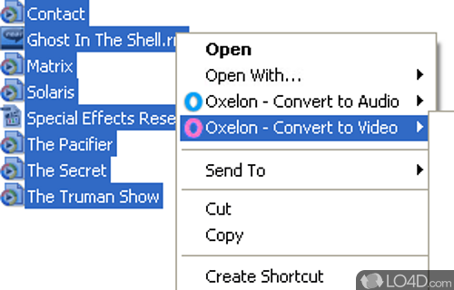 Oxelon Media Converter Screenshot