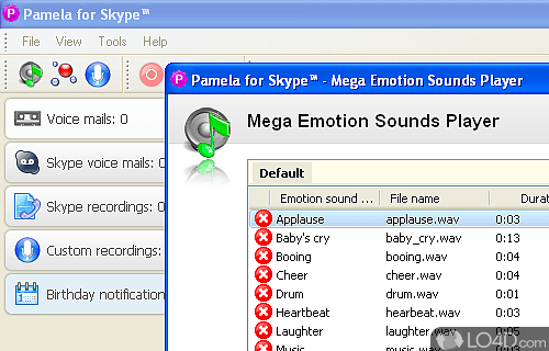 Pamela for Skype - Basic Version Screenshot