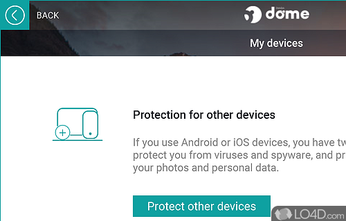USB cleaner and daily-limit VPN - Screenshot of Panda Free Antivirus (Panda Dome)