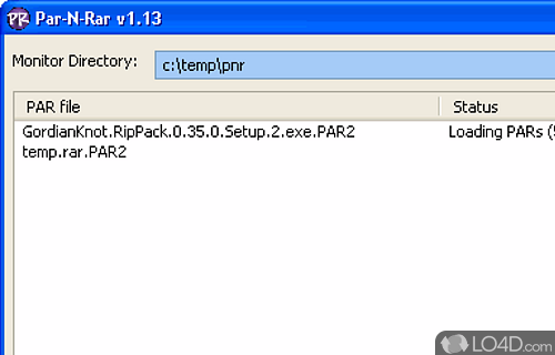 Par N Rar Screenshot