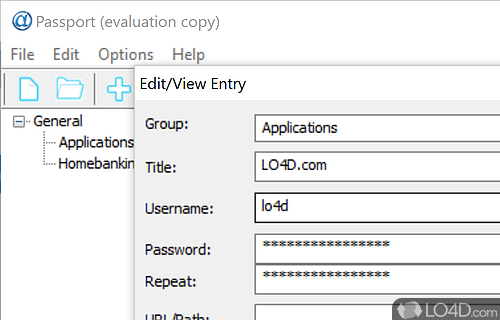 Forward ports easily using this application - Screenshot of PassPort