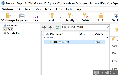 Password Depot Screenshot