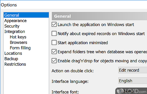 Password Manager XP screenshot