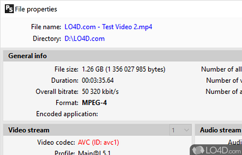 Different profiles to work with - Screenshot of Pazera Free MP4 to AVI Converter