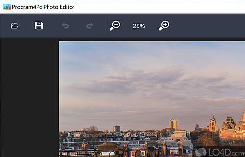 Edit photo - Screenshot of PC Image Editor