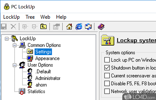 PC LockUp screenshot