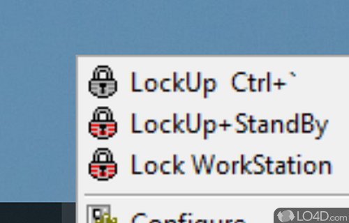 Secure PC while you're away, restrict access by time schedule - Screenshot of PC LockUp