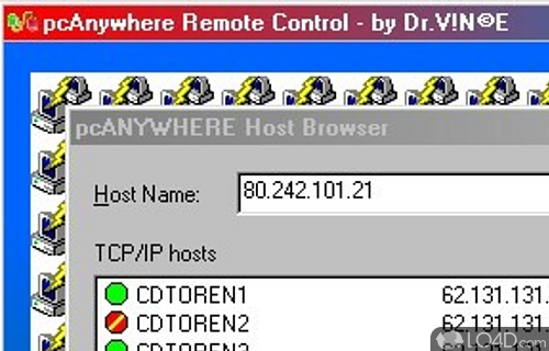 pcAnywhere Remote Control Screenshot
