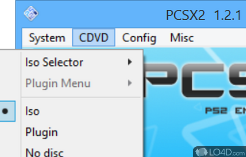 PC emulator for Playstation 2 - Screenshot of PCSX2