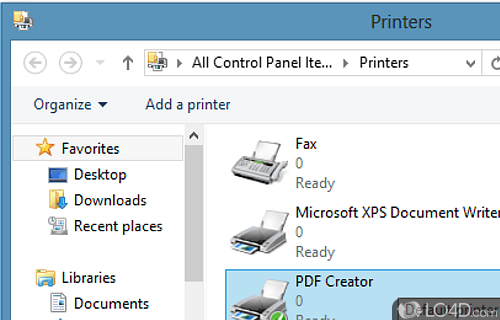 PDF Creator Screenshot