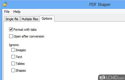 PDF Shaper Screenshot