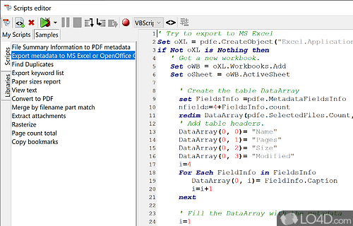 Powerful and versatile functions - Screenshot of PDF-ShellTools