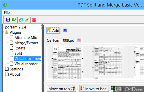 PDF Split and Merge Basic screenshot