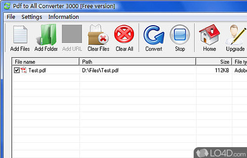 Pdf To All Converter 3000 Pdf To All Converter 3000 Screenshot