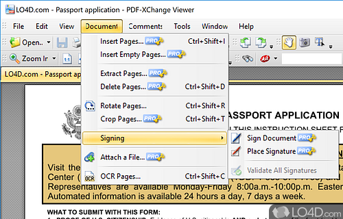 Attractive PDF reader and editor - Screenshot of PDF-XChange Viewer