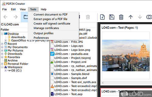 Split PDF - quick, online, free - PDF24 Tools