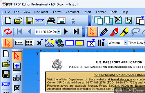 PDFill PDF Editor Screenshot