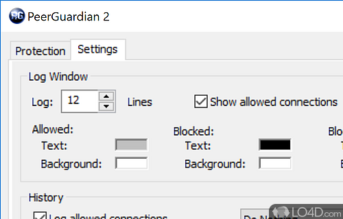 Time to Get Protected - Screenshot of PeerGuardian