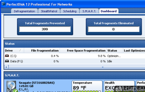 PerfectDisk Professional Screenshot