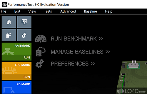 PerformanceTest Screenshot