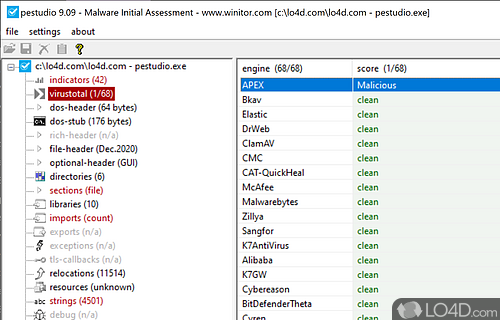 PeStudio 9.55 download the new for apple