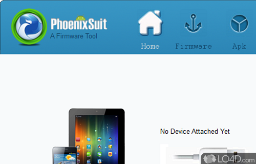 Screenshot of PhoenixSuit - Manage Android device in numerous manners